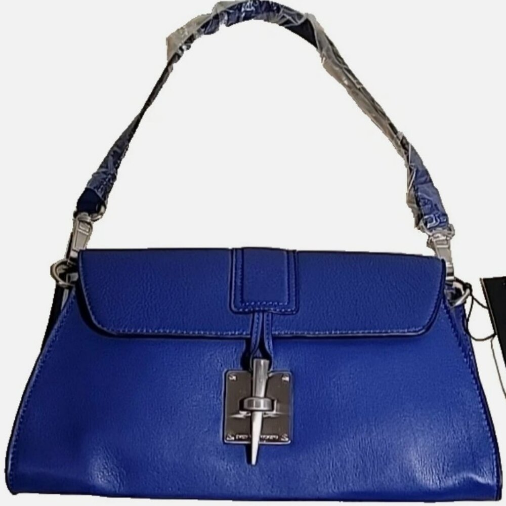 *Nanette Lepore* Cobalt Blue Leather Handbag